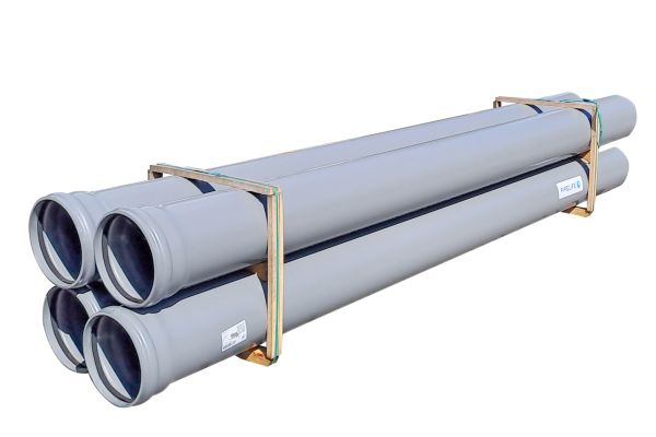 PVC-Rohr SN8 – 400 mm – 5 m